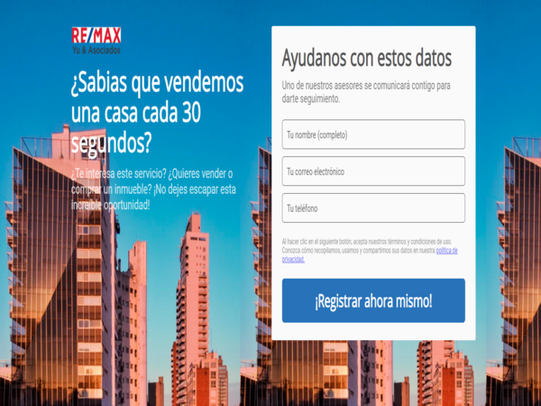 proyecto landing page
